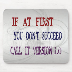 Version 1,0 mousepad