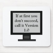 Version 1.0 Mousepad (Vorne)