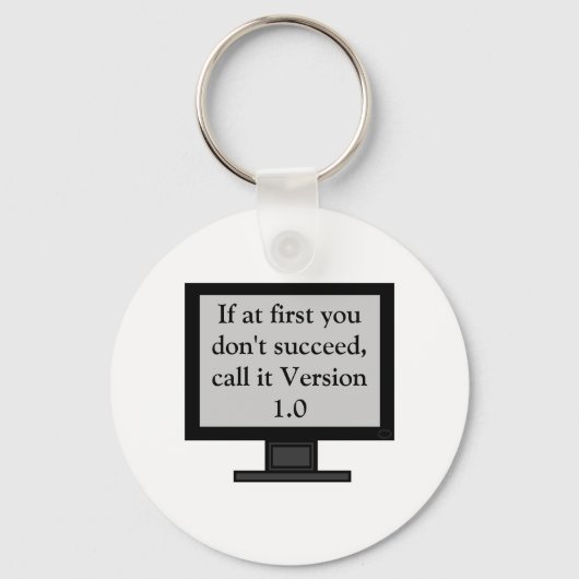 Version 1.0 Schlüsselanhänger (Vorderseite)