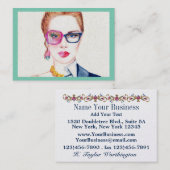 Version 2 Mode / Optik / Karrierekoach - SRF Visitenkarte (Vorne/Hinten)