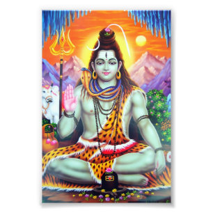Version 4 Shiva Druck-(4" x 6") - Fotodruck