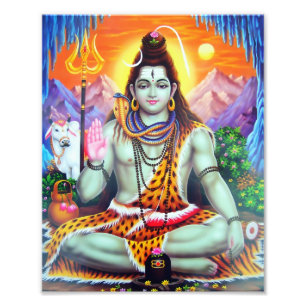 Version 4 Shiva Druck-(8" x 10") - Fotodruck