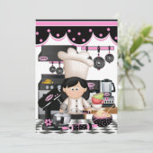 Version 7 Kulinarische Rezeptkarten / Einladung - (Stehend Vorderseite)