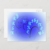 Version BLAU frohe Weihnachten ASL (Vorne/Hinten)