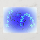 Version BLAU frohe Weihnachten ASL (Vorderseite)