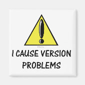 Version Problem Magnet (Vorne)