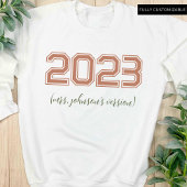 VERSIONEN 89 Personalisierte Jahresnamensbreite Sweatshirt