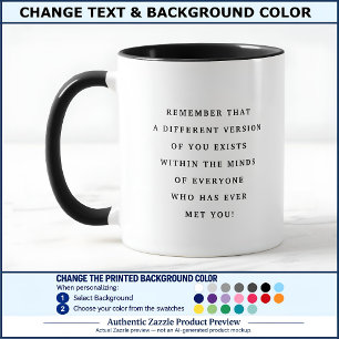 Versions Von Dir Ergreifendes Zitat Trendige Schwa Tasse