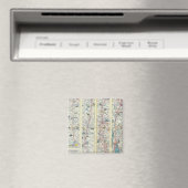 Verso American Airlines Systemkarte Magnet (In Situ (Geschirrspüler))