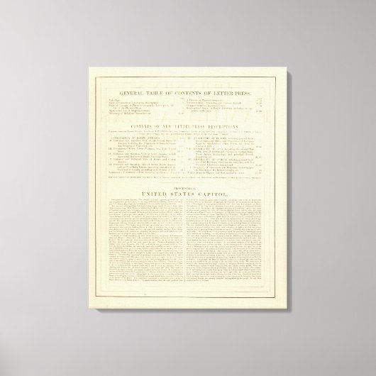 Verso Johnsons neuer Illustrierter Familientatlas Leinwanddruck (Vorderseite)