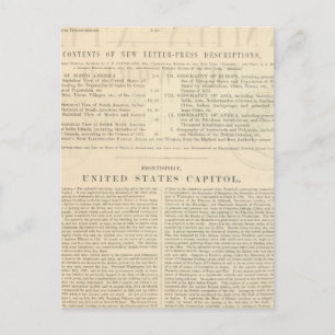 Verso Johnsons neuer Illustrierter Familientatlas Postkarte