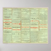 Verso Staat von Texas Poster (Vorne)