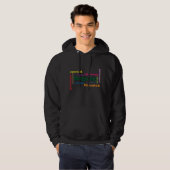 Versöhnlicher christlicher Hoodie (dunkel) (Vorne ganz)