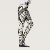 Versöhnung von Franz Marc Black und White Leggings (Rechts)