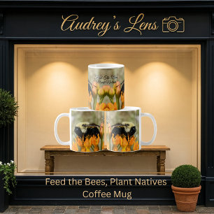 Versorge die Bienen, Pflanze Einheimische Kaffeetasse