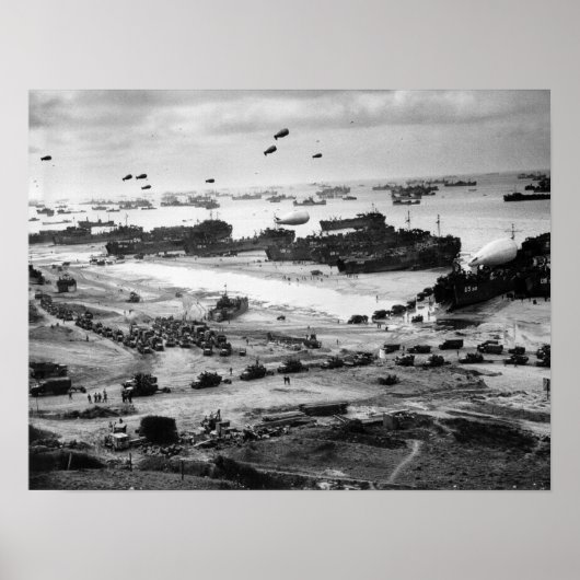 Versorgung der Normandie Poster (Vorne)