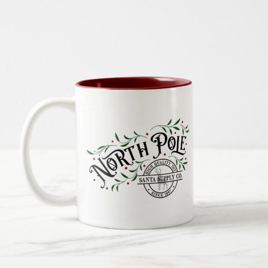 Versorgungsgemeinschaft Nordpol Zweifarbige Tasse (Links)