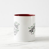 Versorgungsgemeinschaft Nordpol Zweifarbige Tasse (Mittel)