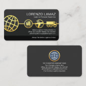 Versorgungslinie für globale Logistikmodelle Visitenkarte (Vorne/Hinten)