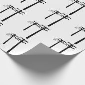 Versorgungslinien Geschenkpapier (Ecke)