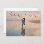 Verspätete Ankündigung zur Änderung der Postkarte (Vorne/Hinten)