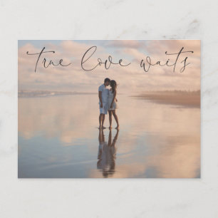 Verspätete Ankündigung zur Änderung der Postkarte