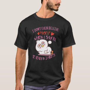 Verspätete Flocken Menschen Sarkasmus Sarkastische T-Shirt