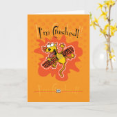 Verspätete Geburtstags-Karte Karte (Gelbe Blume)