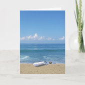 Verspätete Geburtstags-Wünsche Karte (Vorderseite)