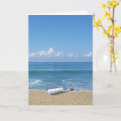 Verspätete Geburtstags-Wünsche Karte (Gelbe Blume)