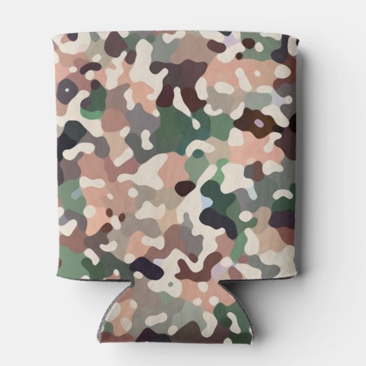 Verspätete Herbstfarben Dosenkühler (Rückseite)