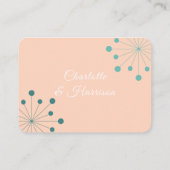 Verspätete Hochzeitänderung Begleitkarte (Rückseite)