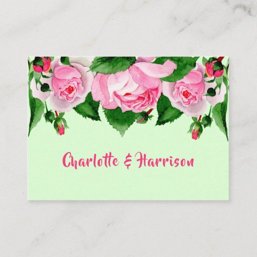 Verspätete Hochzeitänderung Begleitkarte (Rückseite)