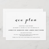  Verspätete Hochzeitsankündigung Einladung (Vorne/Hinten)