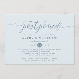 Verspätete Hochzeitsfeier und Empfang Einladung