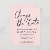 Verspätete Hochzeitskarte Einladung (Vorne/Hinten)