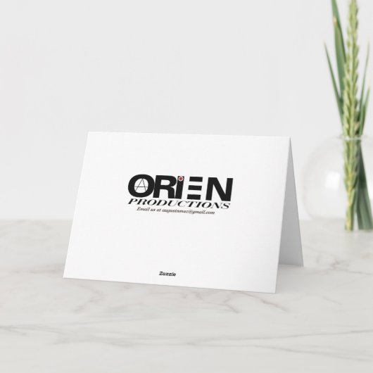 Verspäteter Geburtstag mit ängstlicher Karte (Rückseite)