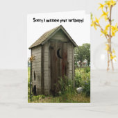 verspäteter Geburtstag, Nebengebäude Karte (Gelbe Blume)