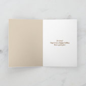 verspäteter Geburtstagskind Karte (Innenseite)