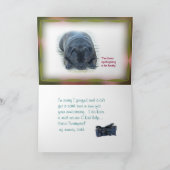 Verspäteter Jahrestag Apology2-customize Karte (Innenseite)