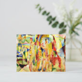 Verspätung - Die Stadt Paris Postkarte (Stehend Vorderseite)