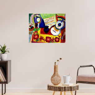 Verspätung - Portugiesisches Stillleben Poster