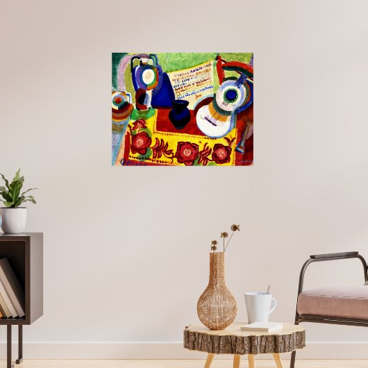 Verspätung - Portugiesisches Stillleben Poster (Wohnzimmer 3)