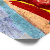 Verspätung - Portugiesisches Stillleben Poster (Ecke)