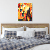 Verspätung - Sonne, Tower, Flugzeug Leinwanddruck (Insitu (Schlafzimmer))