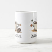 Verspielt, ich bin ein Mensch Bean - Bienen und He Kaffeetasse (Mittel)