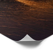 Verspielte Affen erstickt Poster (Ecke)