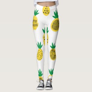 Verspielte Ananas: kinderfreundlich Vintag Leggings