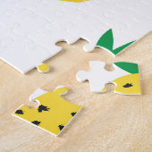 Verspielte Ananas: kinderfreundlich Vintag Puzzle (Seite)