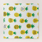 Verspielte Ananas: kinderfreundlich Vintag Puzzle (Horizontal)